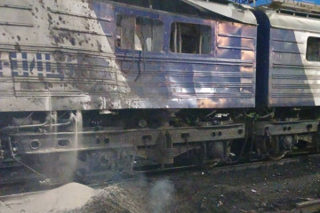 Росіяни вночі атакували залізницю в Запоріжжі: загинув помічник машиніста