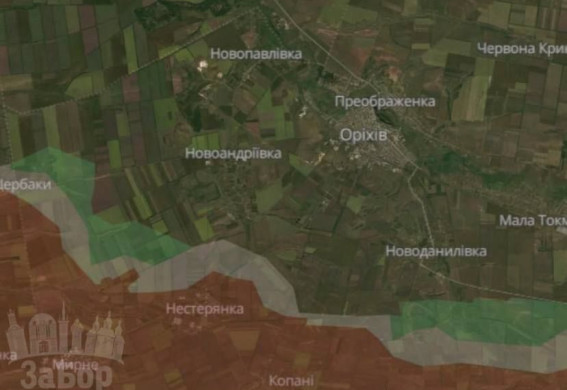 Сили оборони спростували заяви про «вуличні бої» в Оріхові: ворог за 10 км від міста