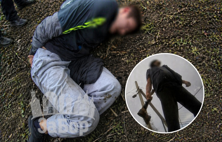 Чоловік, який у Запоріжжі напав на патрульних із сокирою, виявився батьком водія-втікача: подробиці