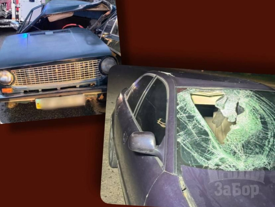 Колаж: статистика ДТП у Запоріжжі за 3 місяці