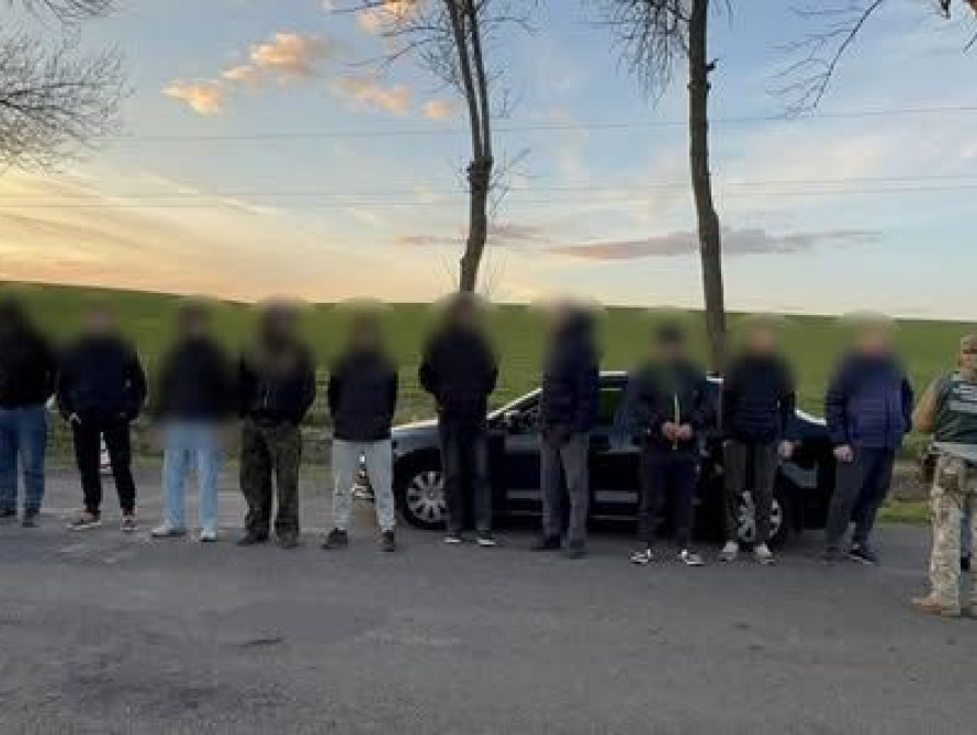 Затримання чоловіків на кордоні на Одещині