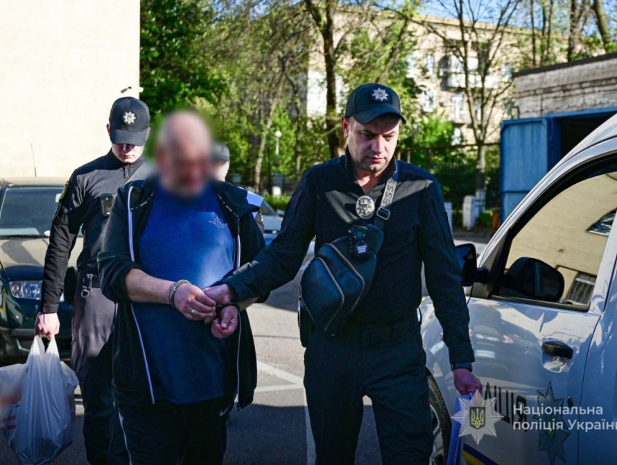 Затримання чоловіка, який вкрав комп’ютери