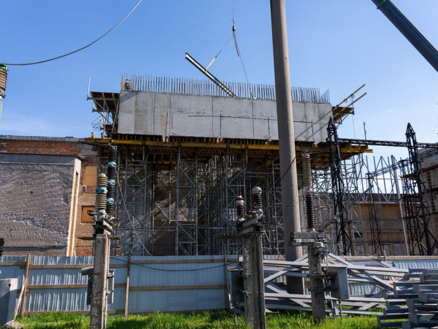 Будівництво захисних споруд на енергооб'єктах на Заапоріжжі