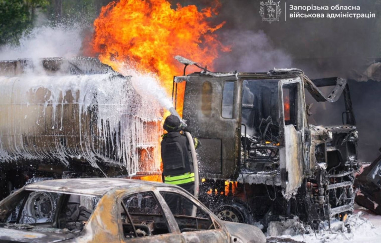 У Запоріжжі внаслідок російської атаки загинула людина, троє – поранені