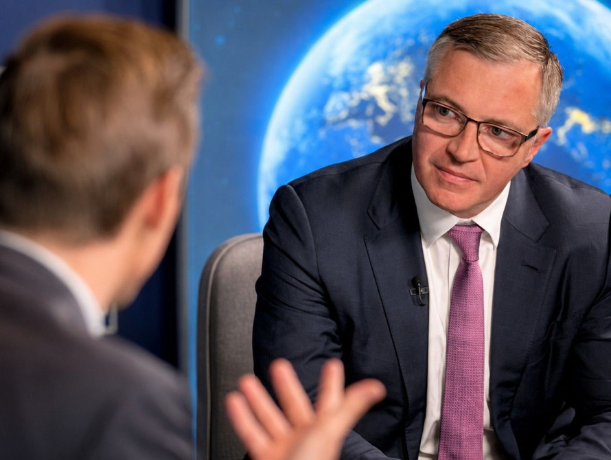 Директор Групи Метінвест Юрій Риженков на форумі GLOBSEC у Празі