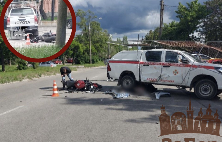 У Запоріжжі в аварії під колесами авто загинув молодий мотоцикліст: шукають свідків смертельного ДТП