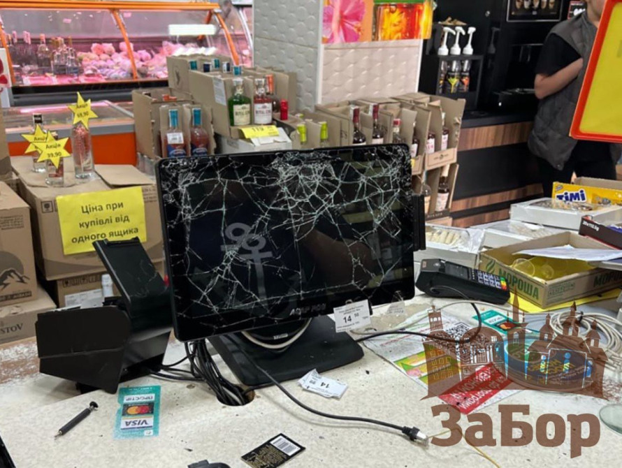 67-річний пенсіонер пошкодив майно у магазинах Запоріжжя