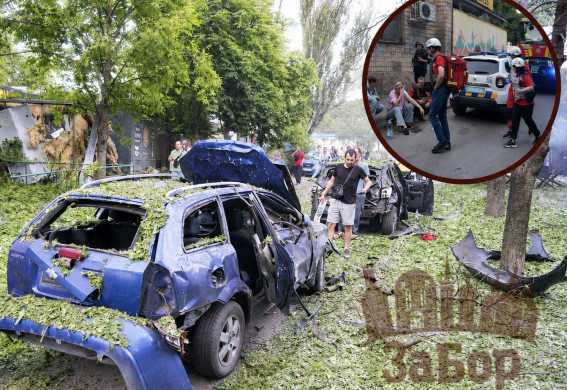 У Запоріжжі через атаку дрона по спальному району поранено чотирьох людей (фото, відео)