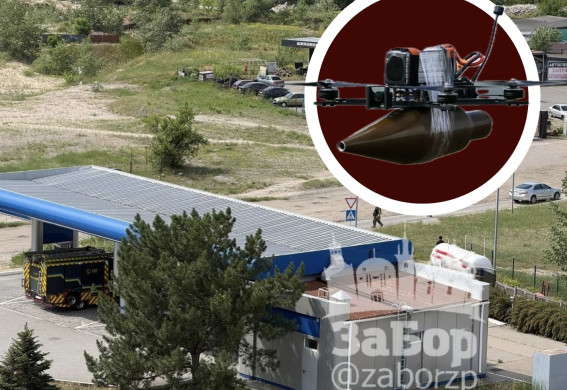 Російські війська знову намагалися атакувати АЗС у Запоріжжі: подробиці ранкового обстрілу