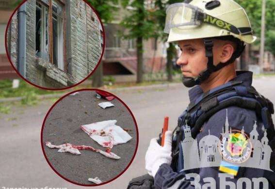 Росіяни вдарили дроном по Запоріжжю: поранено дві людини (фото 18+)