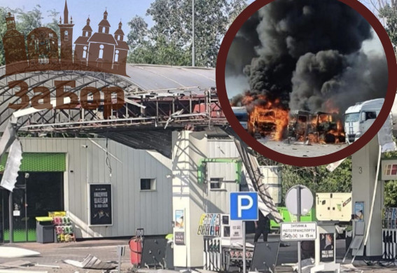 У Запоріжжі знову вдарили по АЗС: поранена 23-річна дівчина, також атаковано автостоянку