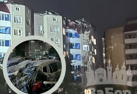 Росіяни увечері вдарили шахедами по підприємству та АЗС, а КАБи скинули на будинок і територію школи (фото, відео)
