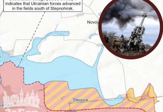 ЗСУ просунулися поблизу Степногірська у Запорізькій області — ISW