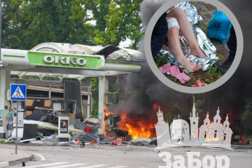 Удари "шахедами" по Запоріжжю: через атаки постраждали АЗС, школа та будинок, відомо про одного загиблого і трьох поранених (фото, відео)