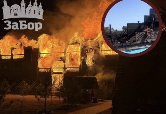 В окупованій Кирилівці у Запорізькій області згоріла база відпочинку: власниця назвала несподівану причину пожежі