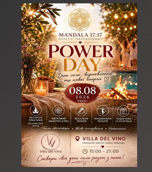 Фестиваль «Мандала 17:17». Power day