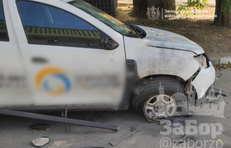 Росіяни атакували Запоріжжя - ударили по підприємству та пошкодили навчальний заклад у передмісті (фото)
