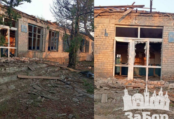 Три дрони влучили у школу на Запоріжжі: будівля більше непридатна до експлуатації