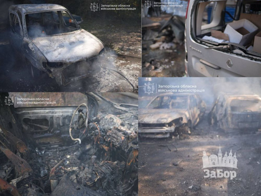 Ворожі БПЛА по Запоріжжю