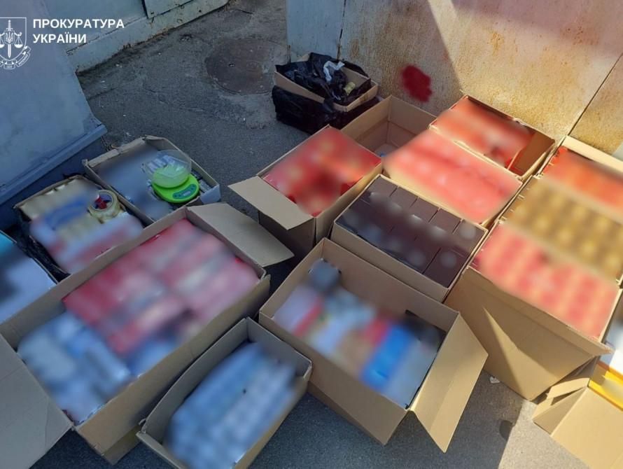 Вилучені цигарки у Запоріжжі