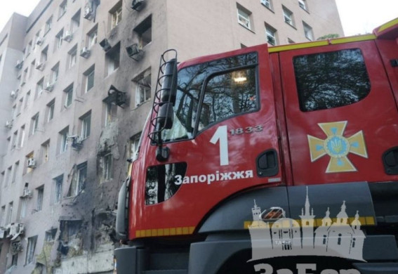 У Запоріжжі після ранкового прильоту у Вітацентрі зробили заяву стосовно роботи медичної установи