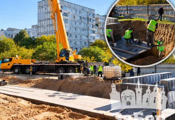 У Запоріжжі вперше будують підземне укриття серед багатоповерхівок