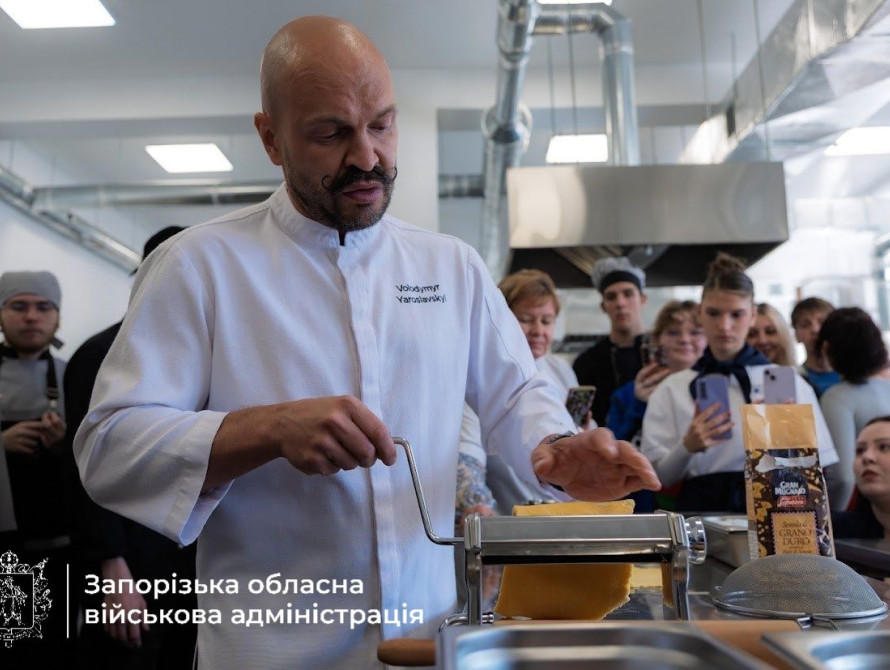 Кулінарний майстер-класс від Володимира Ярославського у Запоріжжі