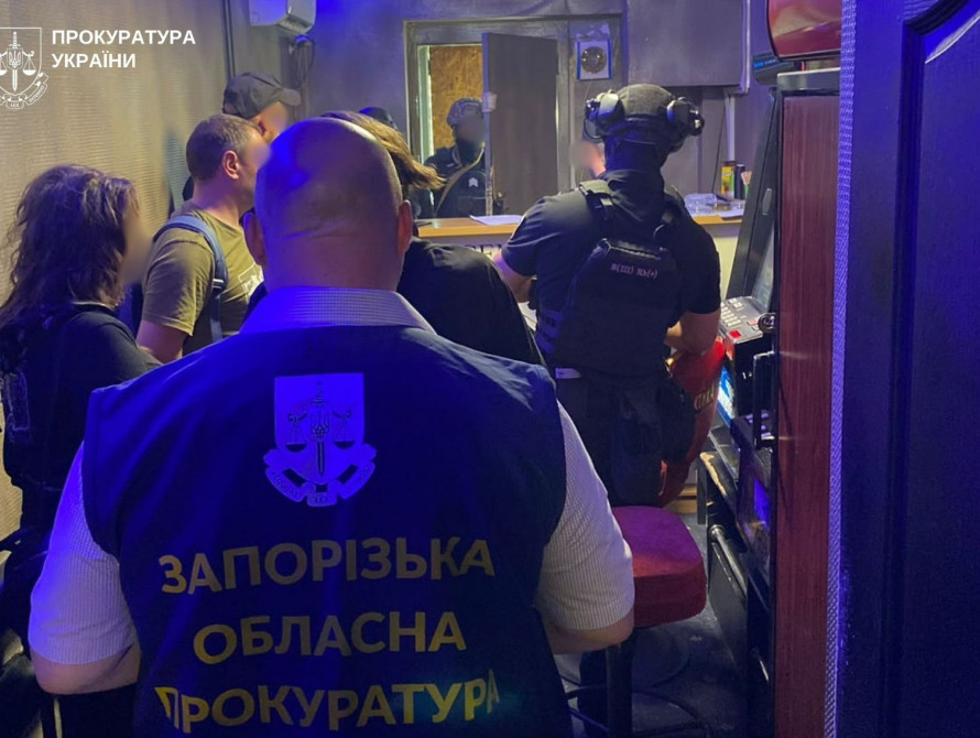 Обшуки у казино в Запоріжжі