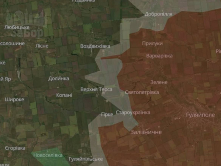 Оперативна ситуація на Запорізькому напрямку станом на 15.10.26