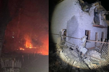 У Запоріжжі внаслідок нічних ударів поранені четверо людей