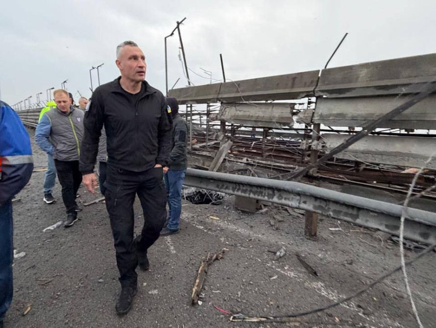 Наслідки ударів по Південному мосту