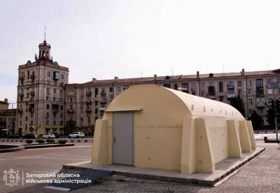 До кінця року на Запоріжжі планують встановити 100 модульних укриттів: де їх розміщуватимуть