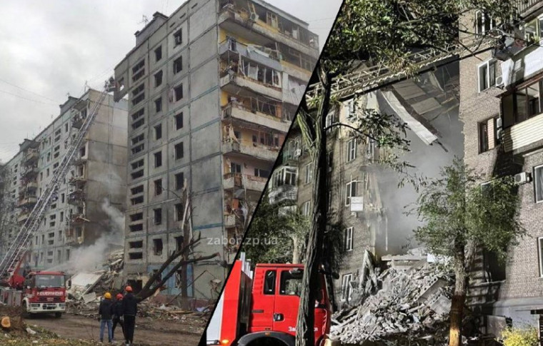 Ракетні удари по житловим будинкам Запоріжжя 9 і 10 жовтня: збільшилась кількість загиблих та поранених (фото, відео)