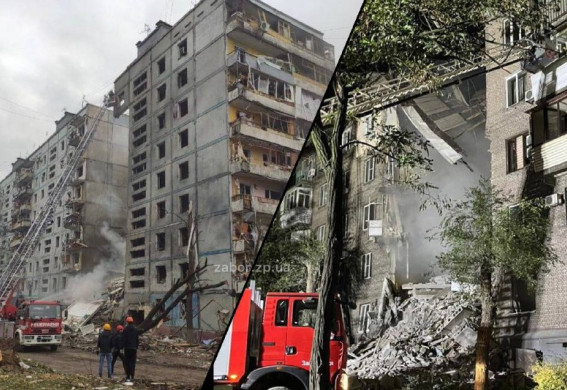 Ракетні удари по житловим будинкам Запоріжжя 9 і 10 жовтня: збільшилась кількість загиблих та поранених (фото, відео)