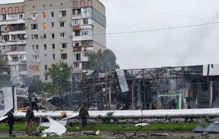 Утром оккупанты обстреляли Запорожье: учебное заведение, медучреждение и жилые дома (фото, видео)