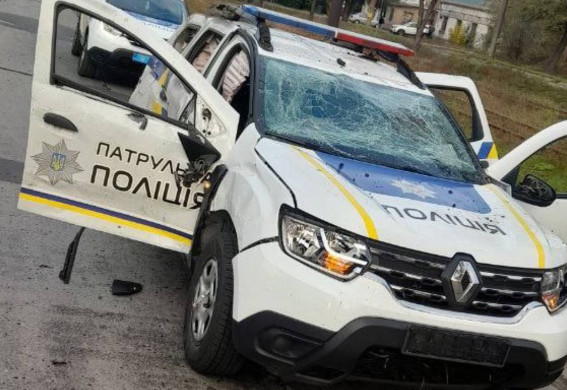 Последствия взрывов в Запорожье: пострадали 4 патрульных полицейских (фото 18+)