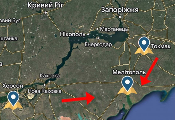 Рашисти перетворили Мелітополь суцільну військову базу: возводяться фортифікаційні споруди, завозяться партії мобілізованих