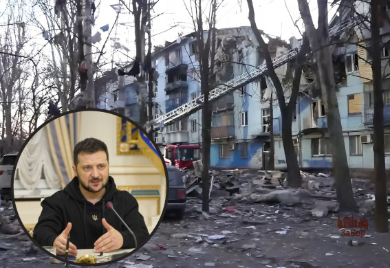 Ракетний удар по Запоріжжю прокоментував Президент України (фото, відео)
