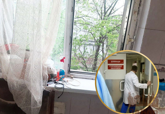 В Запорожье ребенок облокотился о москитную сетку и упал с 3-го этажа: состояние его очень тяжелое (фото)