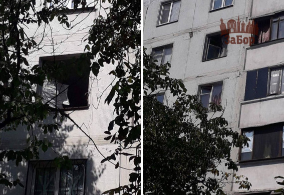 Стало відомо скільки житлових будинків постраждало від сьогоднішньої атаки в Запоріжжі (фото, відео)