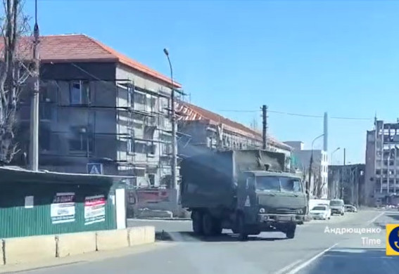 Окупанти активізували переміщення великої кількості техніки в Запорізьку області (відео)