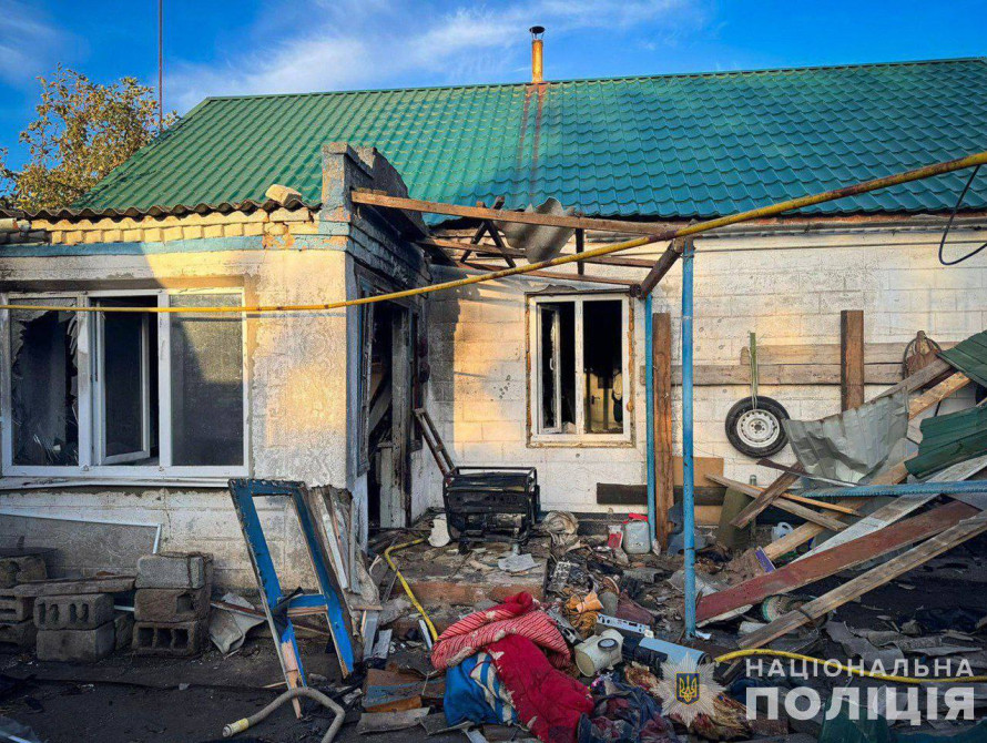 Дрон влучив в магазин в Біленькому