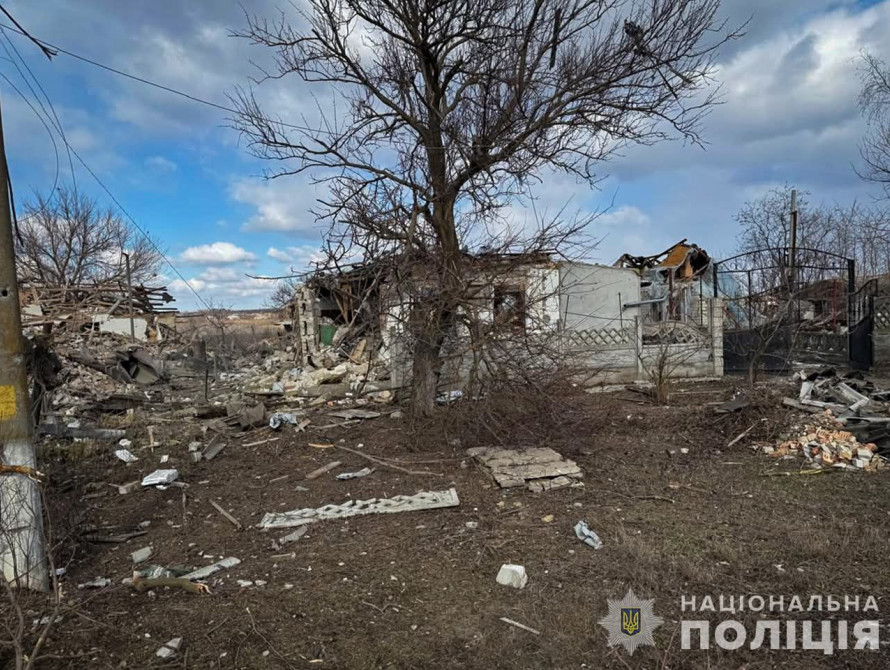 Наслідки удару по Запорізькій області 22 лютого