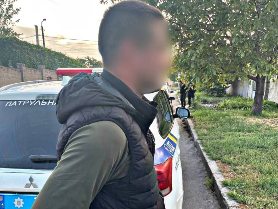 Один з затриманих крадіїв