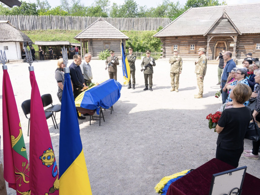 Запоріжжя прощається з воїном, який загинув за Україну