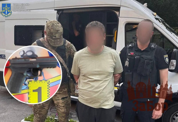 У Запоріжжі поліція відкрила справу проти чоловіка, якій в парку чіплявся до дітей, а потім відкрив стрілянину (відео)