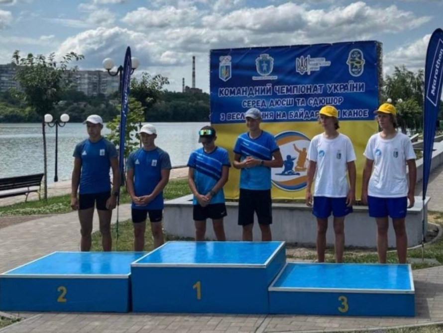Запорізькі веслярі Іван та Данило Авілкіни на п’єдесталі чемпіонату України