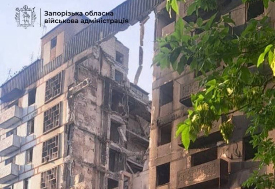 Внаслідок ударів росіян на Запоріжжі загинув місцевий мешканець (фото)