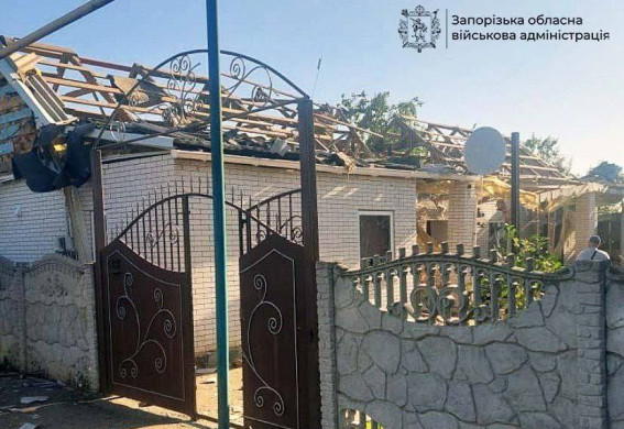 Атака БпЛА на Запоріжжя, поранено жінку у Новоандріївці, понад 400 ударів по області за добу