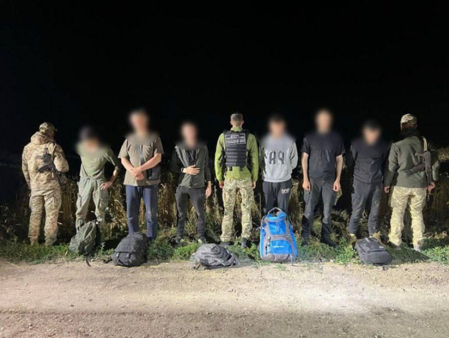 Групу чоловіків, які намагалися незаконно перетнути кордон з Молдовою, затримали прикордонники неподалік Придністров’я